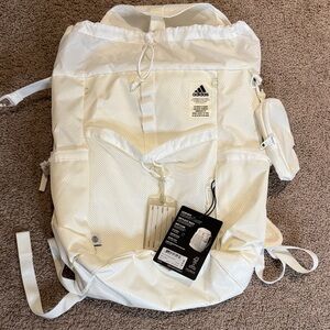 Adidas Men's White Backpack